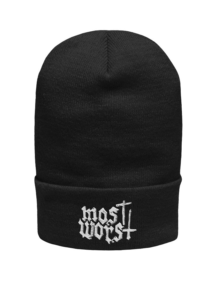 Most Worst Logo Beanie product image (1)