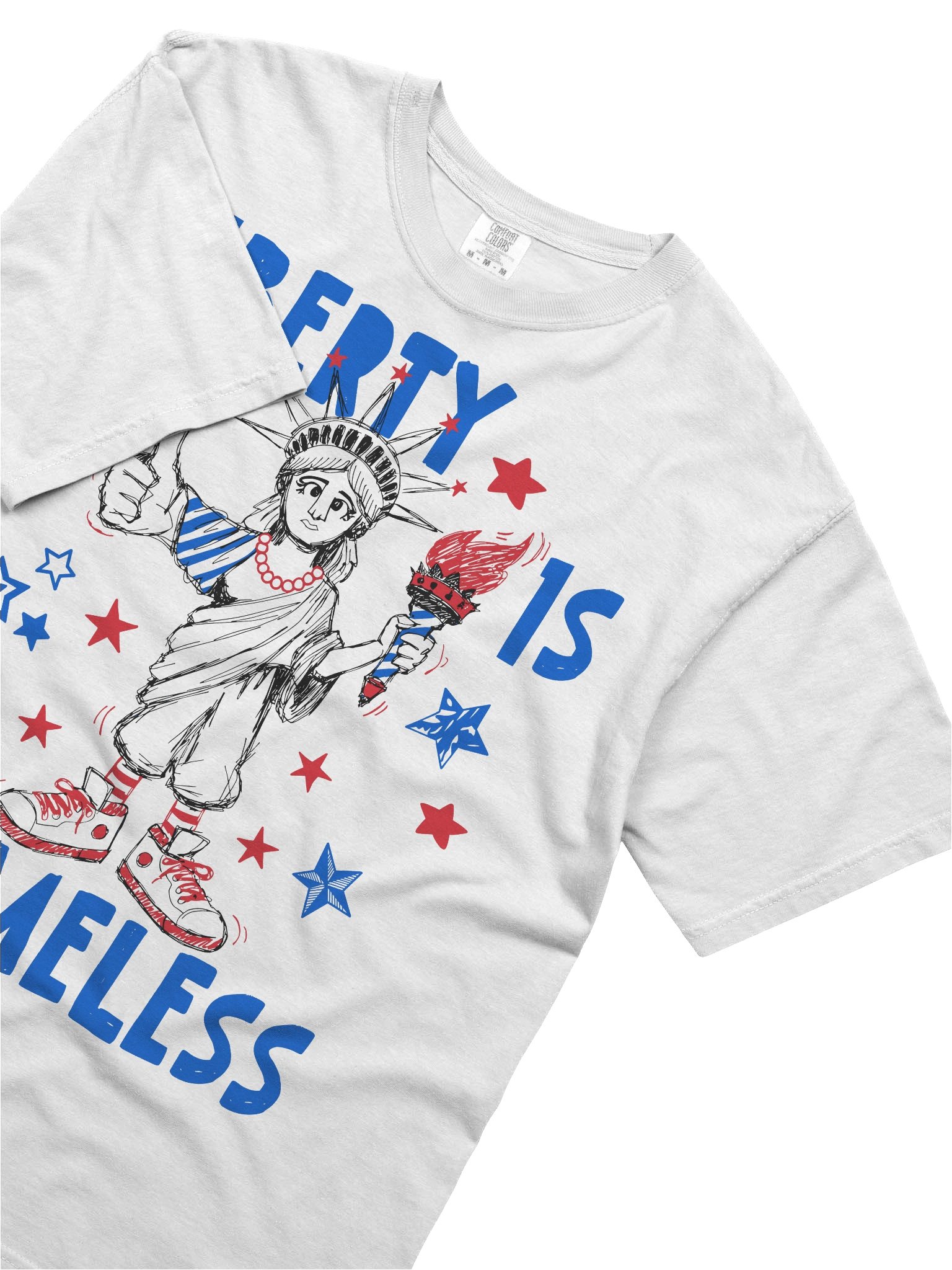 Liberty Is Homeless, Hitchhiking Statue Of Liberty, USA 250 Shirt product image (65)