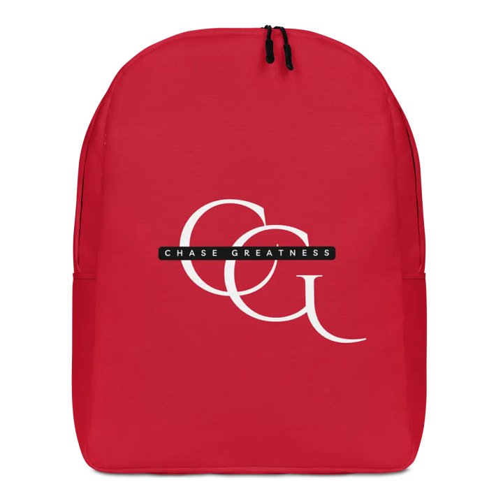 CG Red Backpack product image (1)