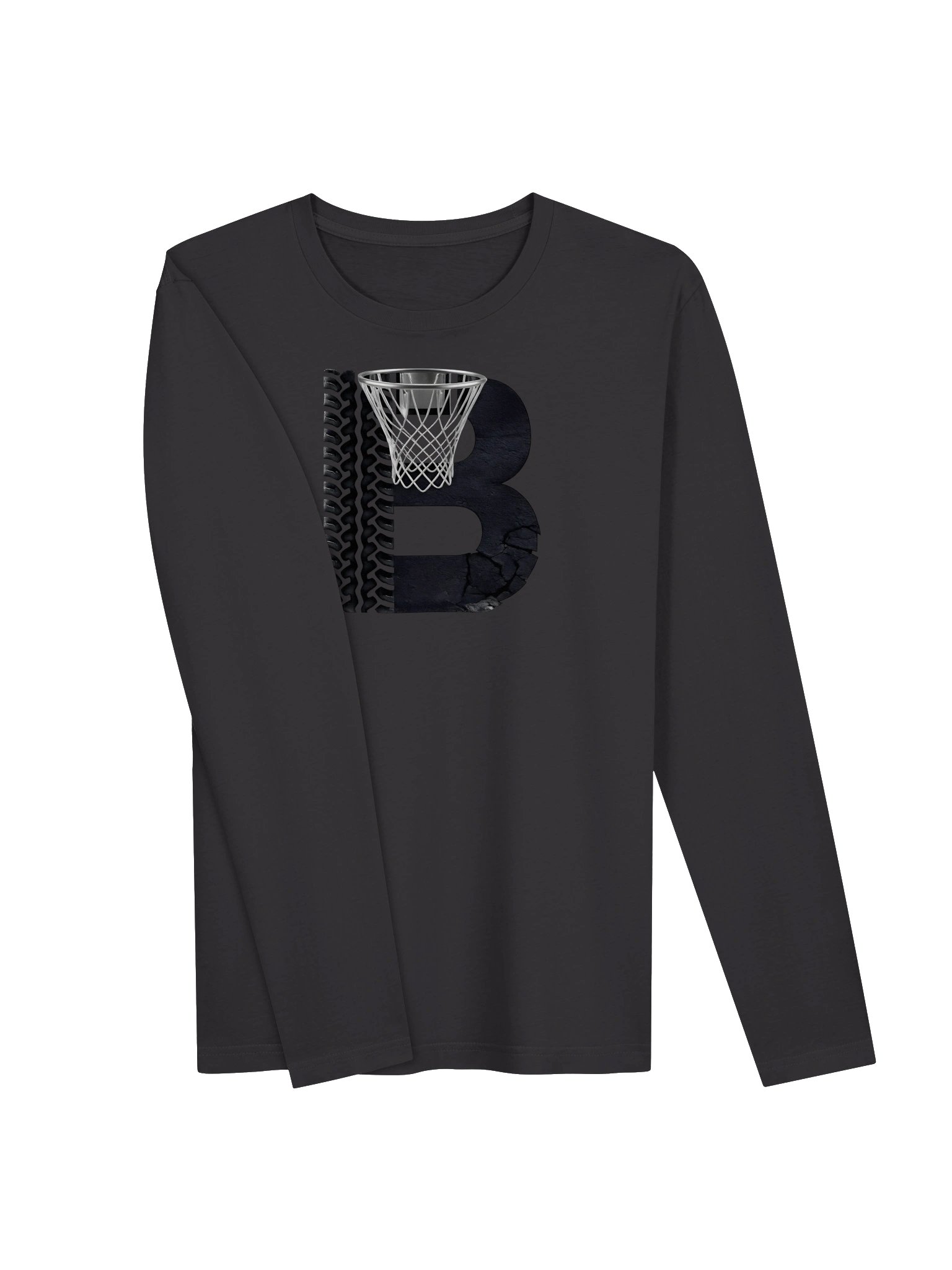 Blacktop Brand Basketball Long Sleeve Tee product image (3)