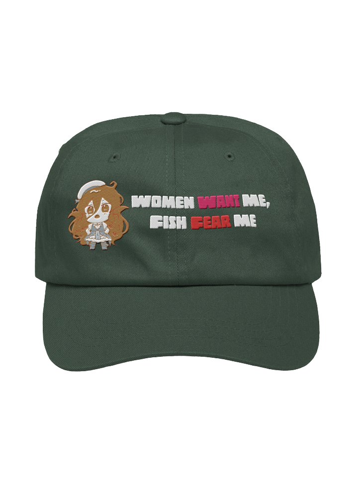 "Women Want Me, Fish Fear Me" Embroidered Cap product image (1)