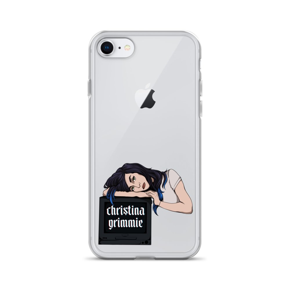 Grimmie TV Clear iPhone Case product image (2)