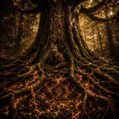 Before you rise, you must root.

ROOTED is earth energy —
slow,
ancient,
patient.

The forest doesn’t rush its growth.
Neithe...