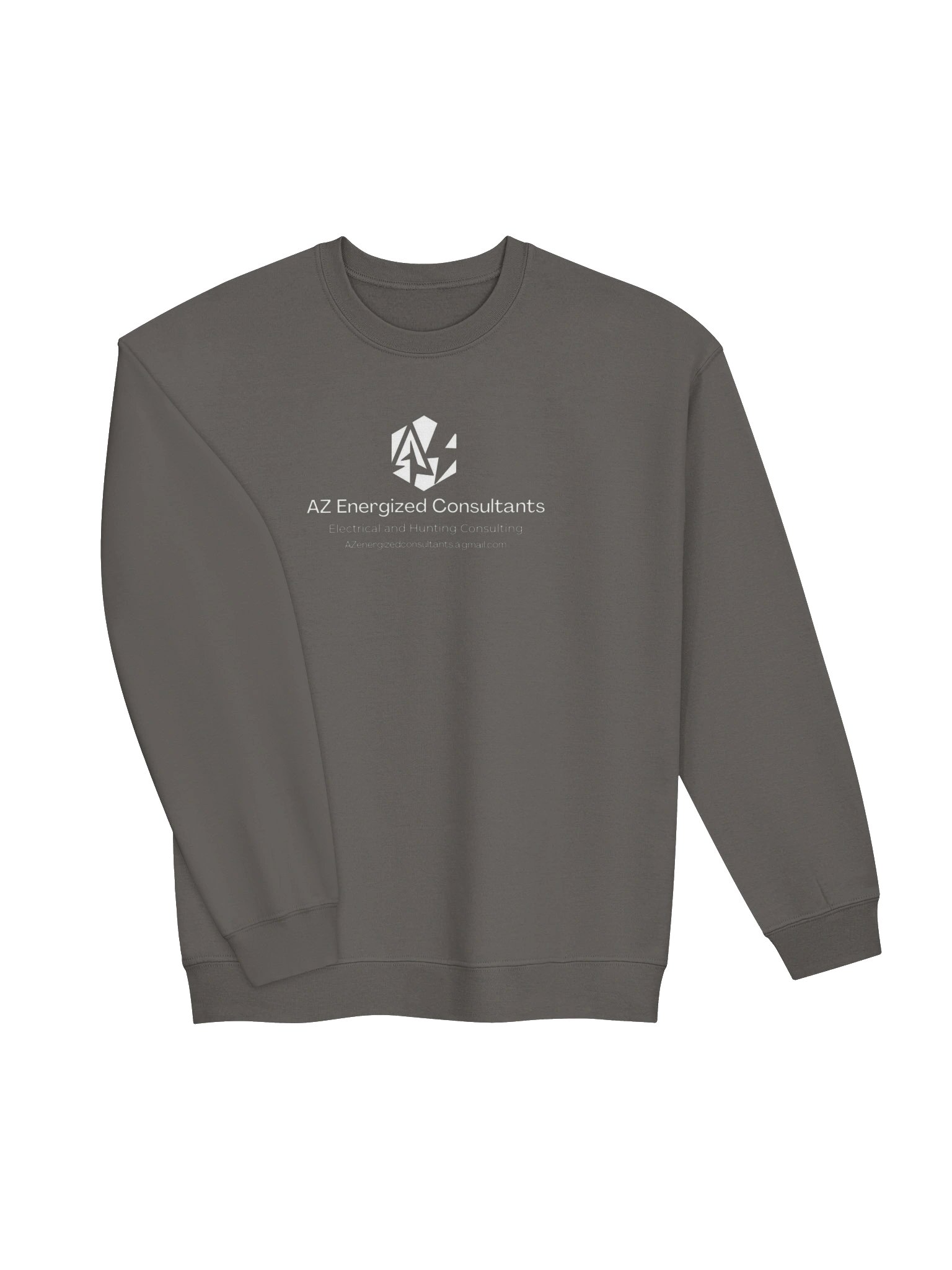 AZ Energized Consultants-1 side crew neck sweatshirt product image (3)