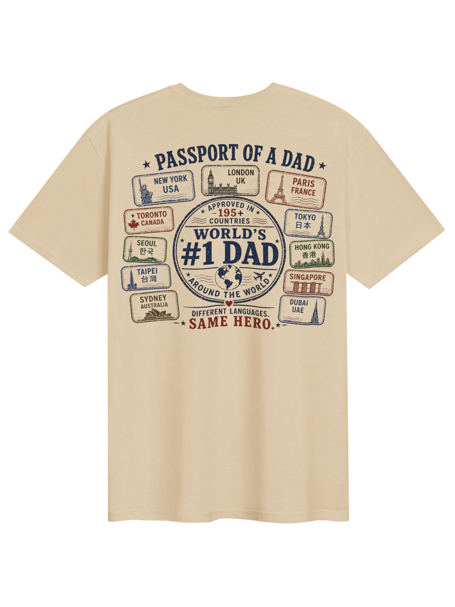 Dad Around the World Tee product image (3)