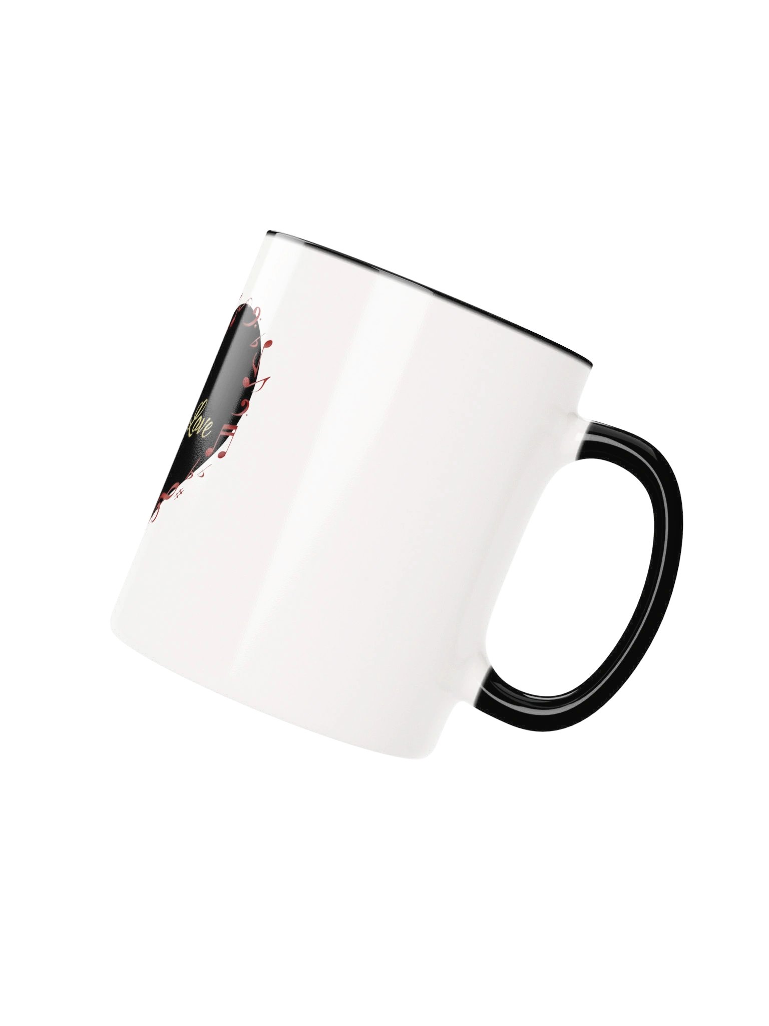Music Is Love Heart Mug product image (3)