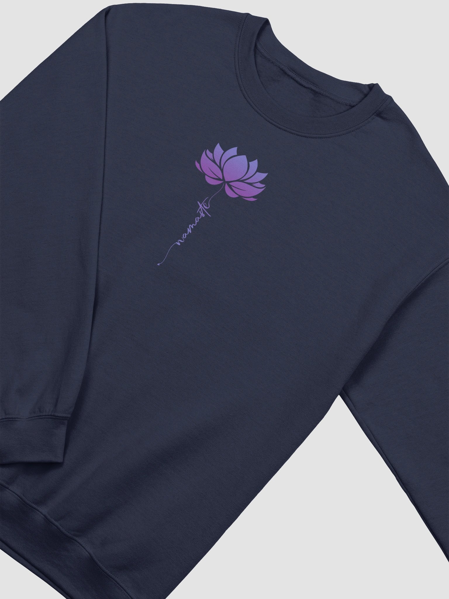 Namaste Lotus Crewneck Sweatshirt product image (1)