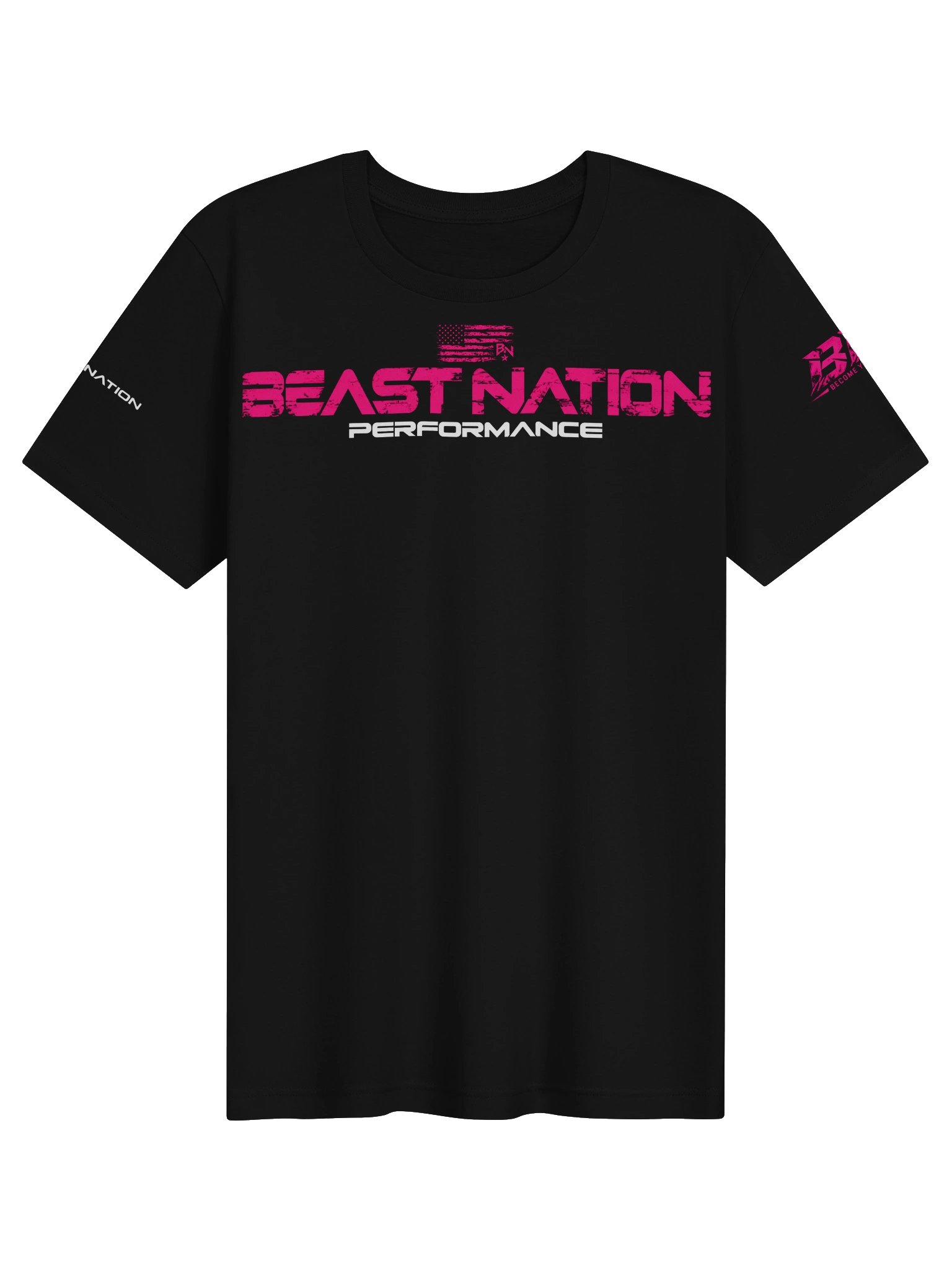 Beast Nation Performance Tee Pink product image (1)