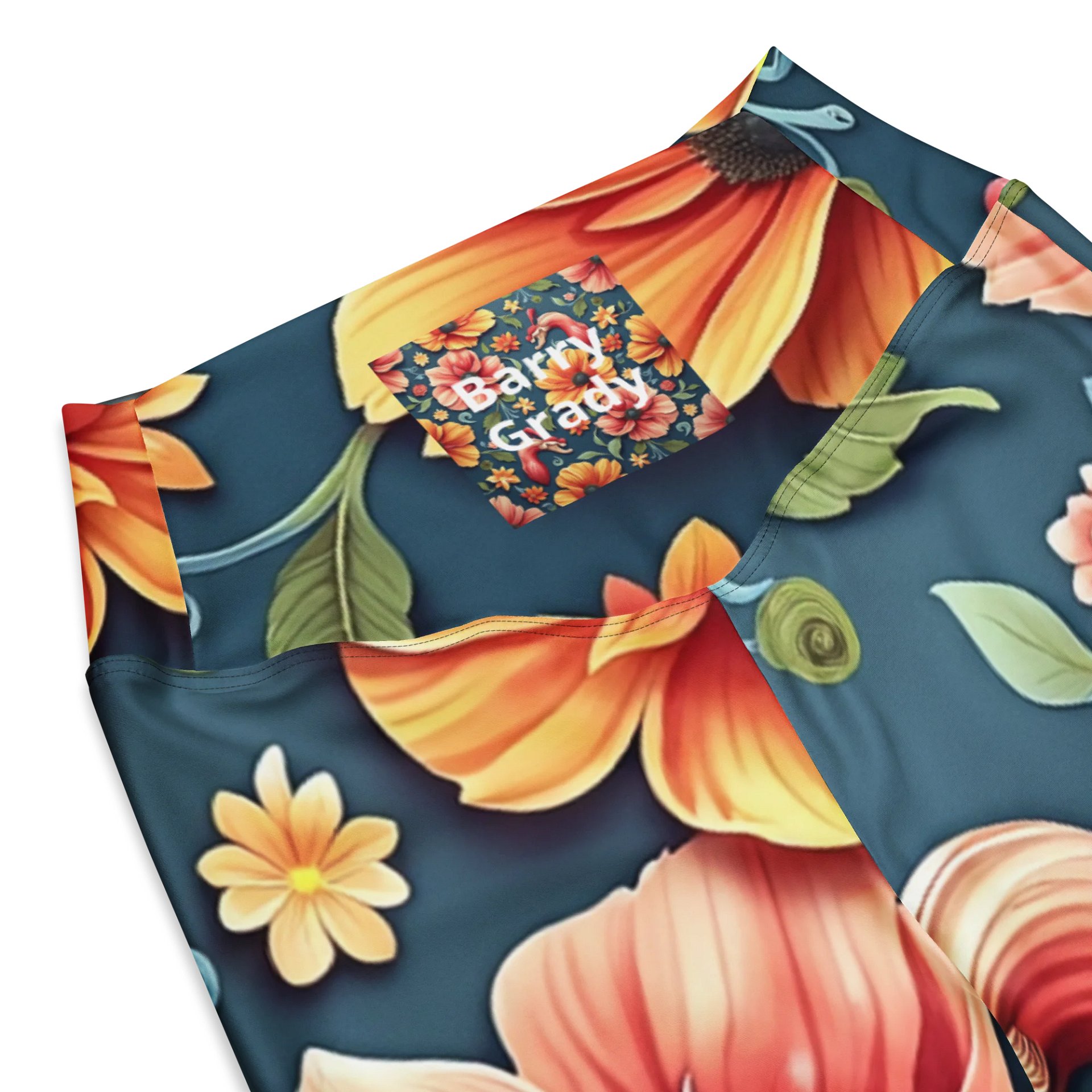 Barry Grady 'Floral Fiesta' Flare Leggings product image (8)