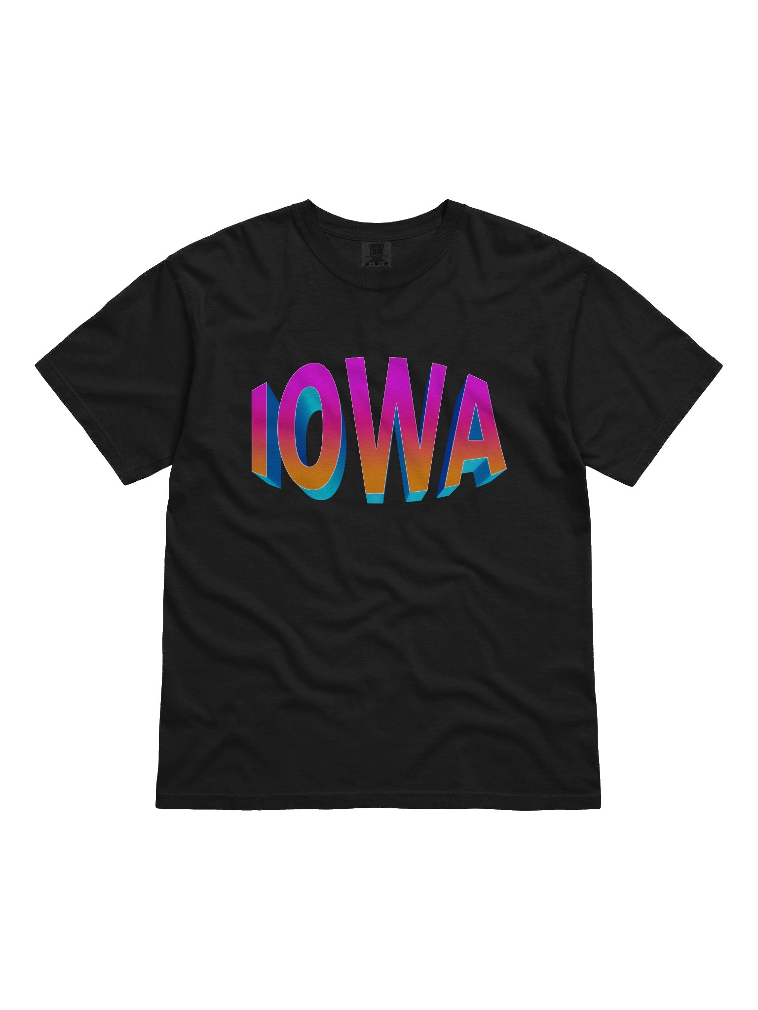 IOWA 3D Gradient Tee product image (1)