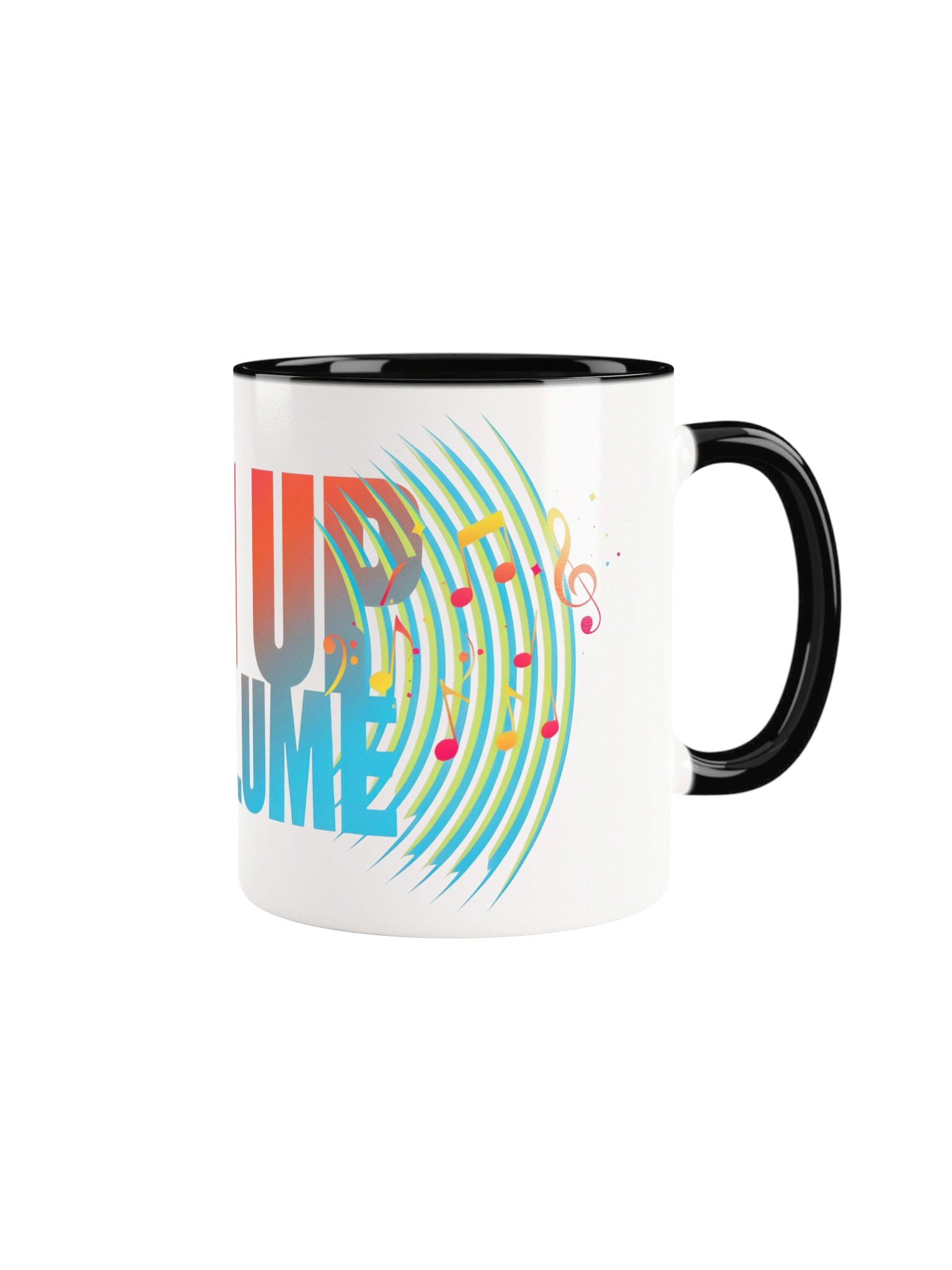 Turn Up the Volume Music Mug product image (1)