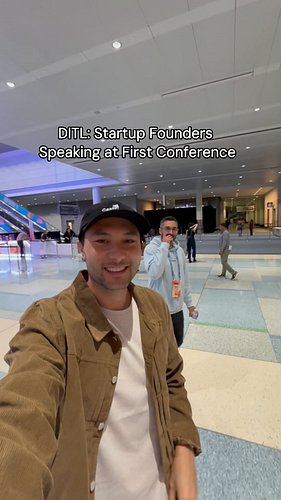 day in the life as startup founders speaking at our first tech conference, @inbound by @hubspot 🪄🫶

we flew up to Boston to t...