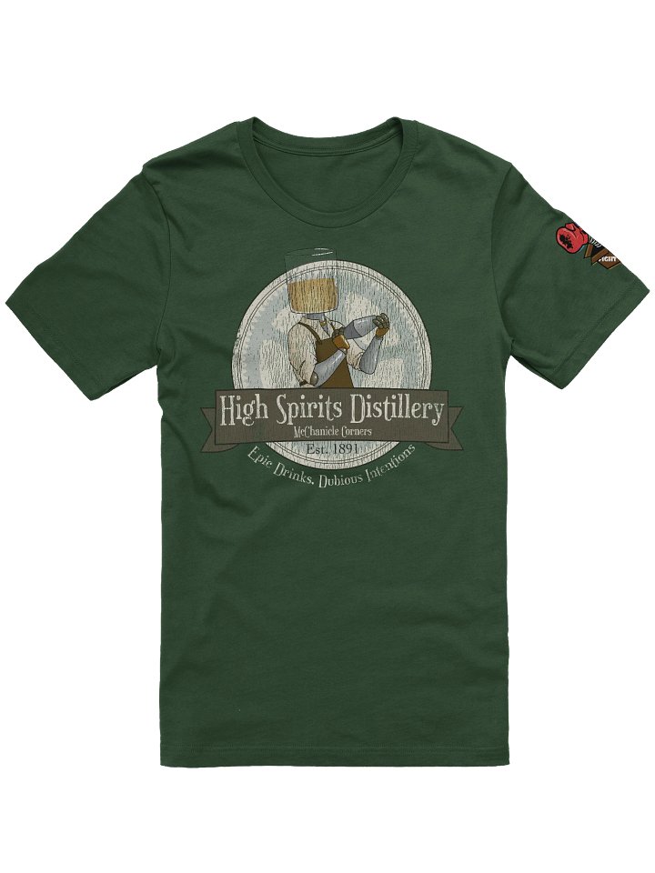 High Spirits Distillery – McChanicle Corners Tee product image (2)
