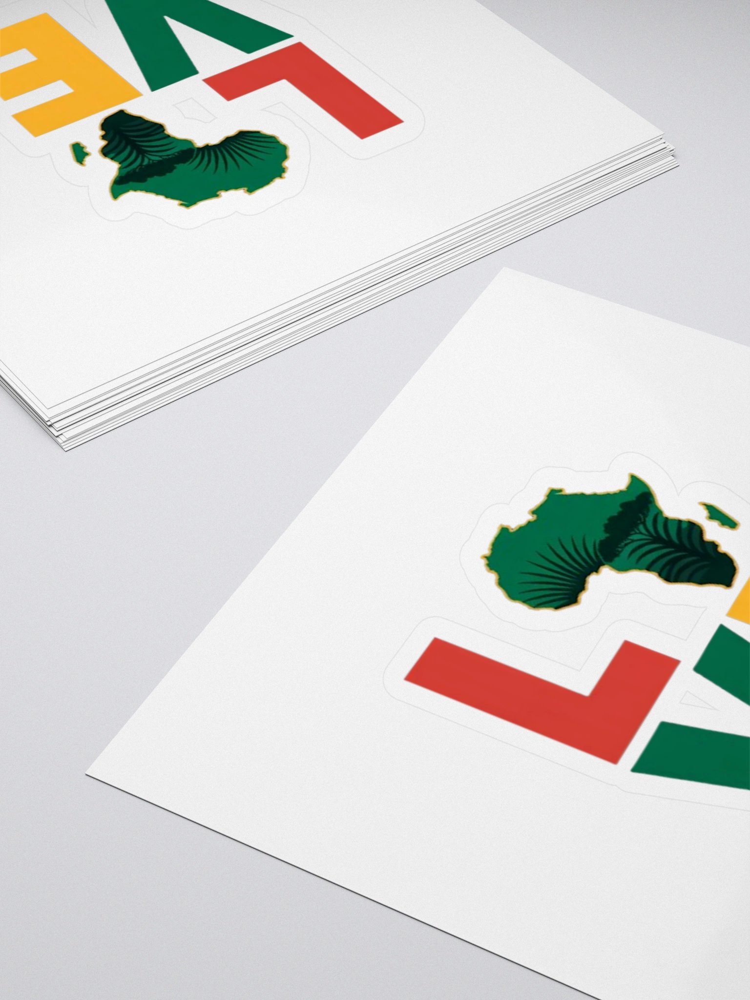 African Love Map of Africa Sticker product image (4)