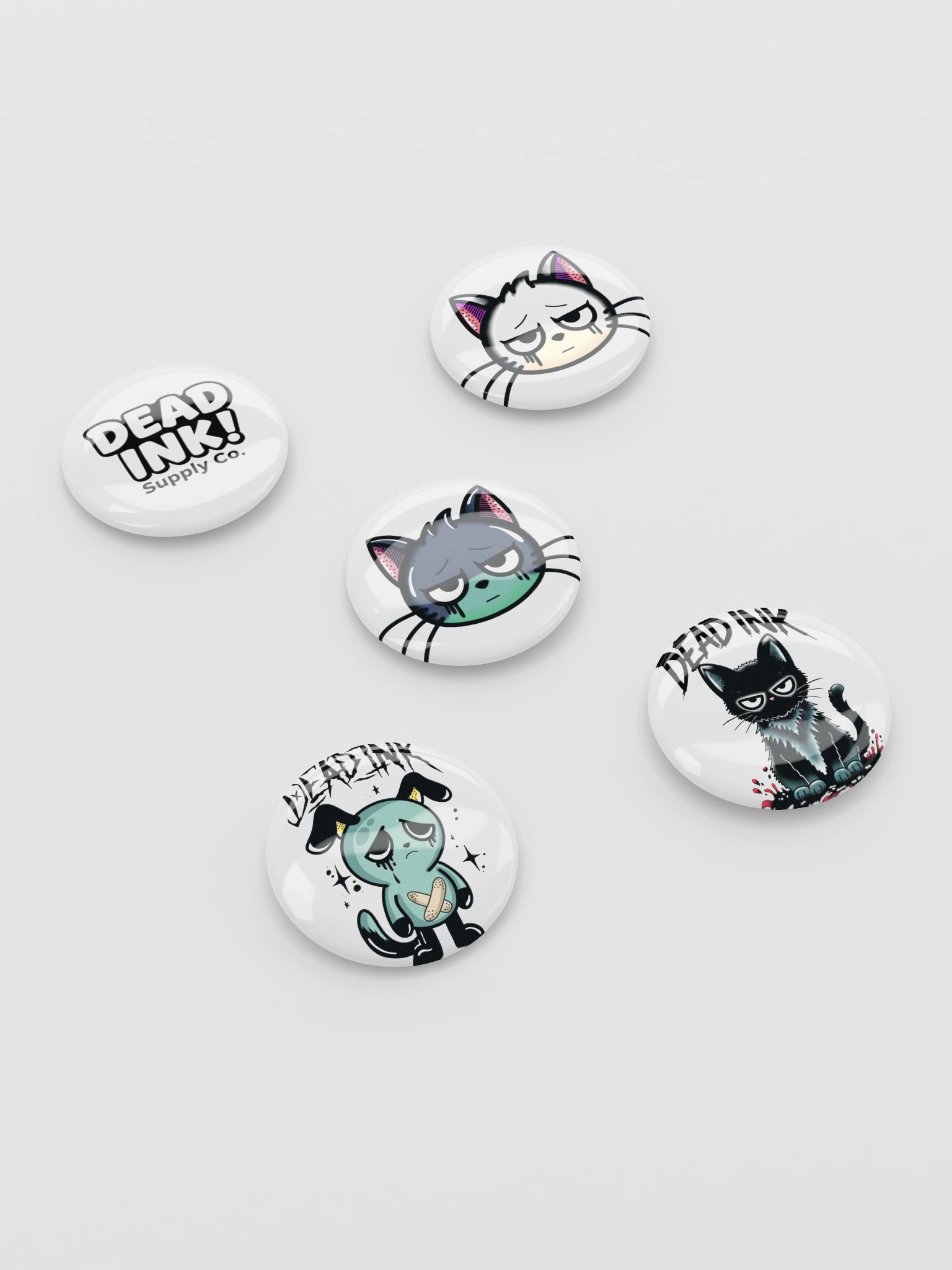 Dead Ink Toon Badge Set product image (4)