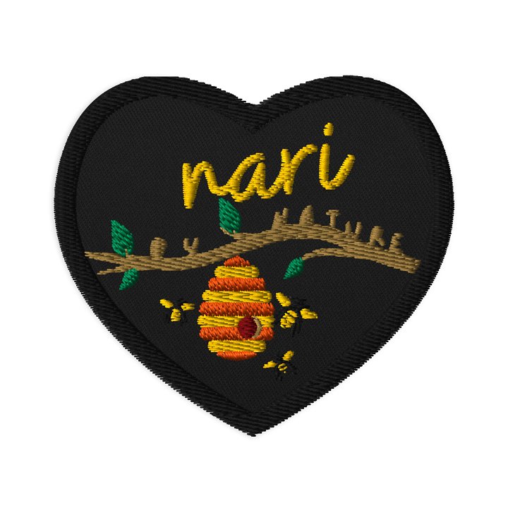Buzzing Bees Embroidered Patch product image (1)