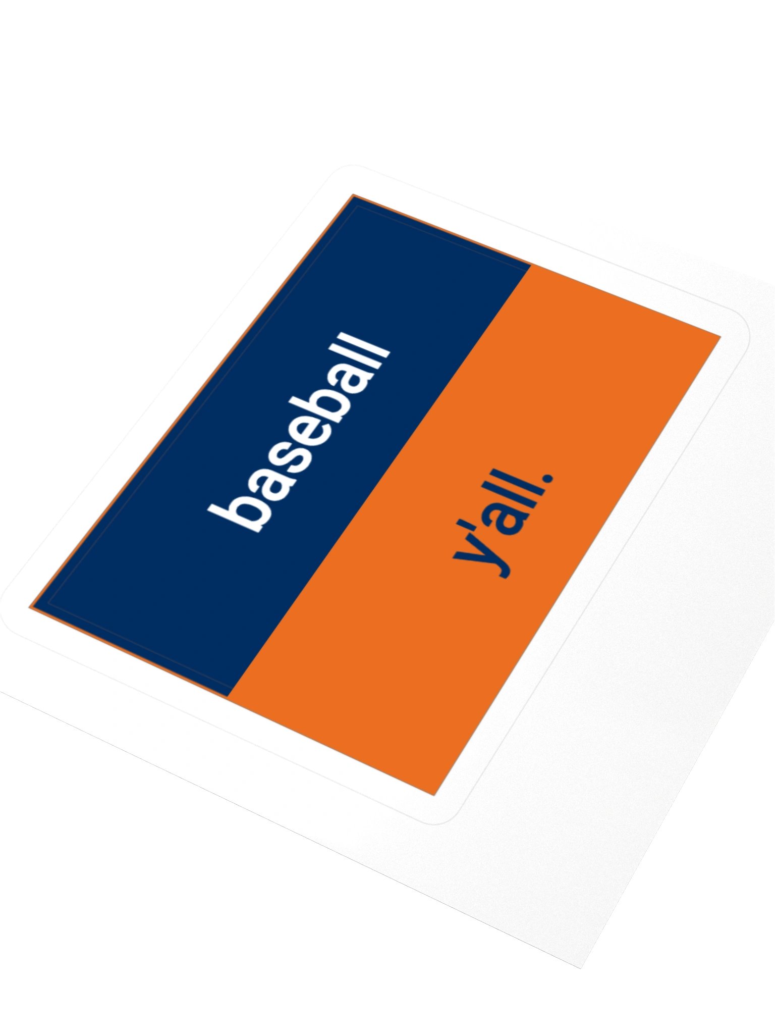 Baseball B Sticker product image (9)