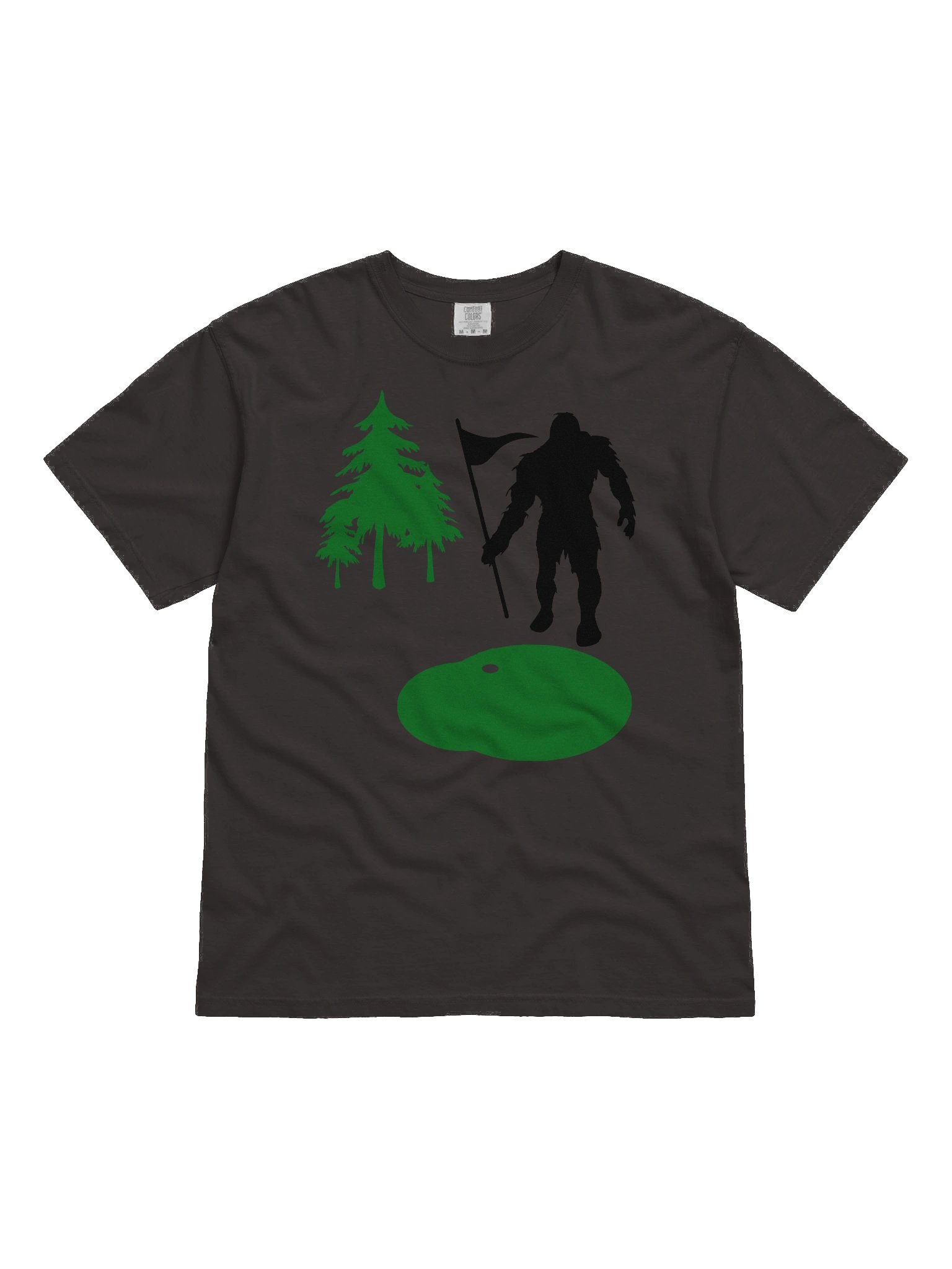 Bigfoot Golfing Garment Dyed T-Shirt product image (6)