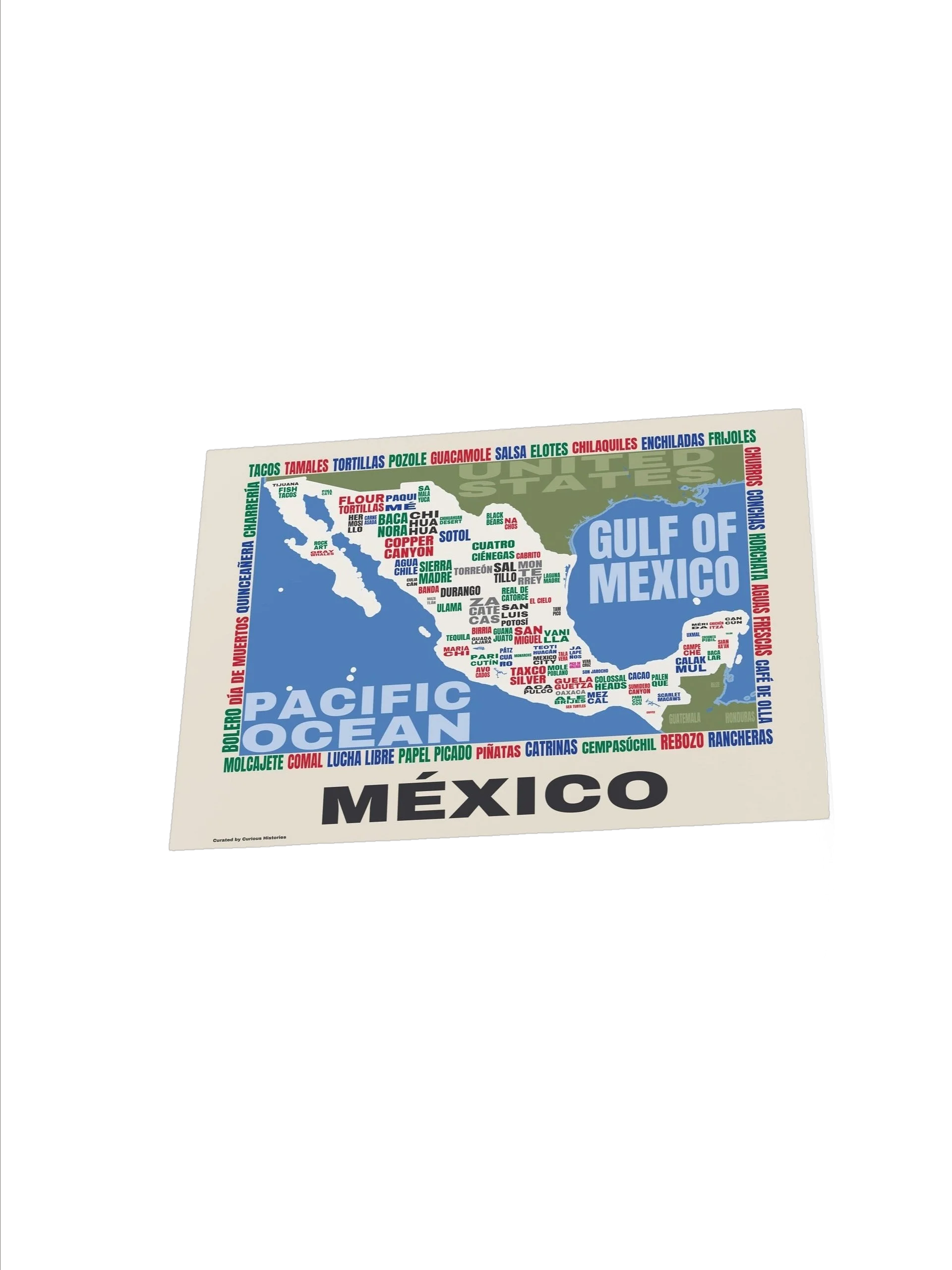 Mexico Word Map Print product image (3)