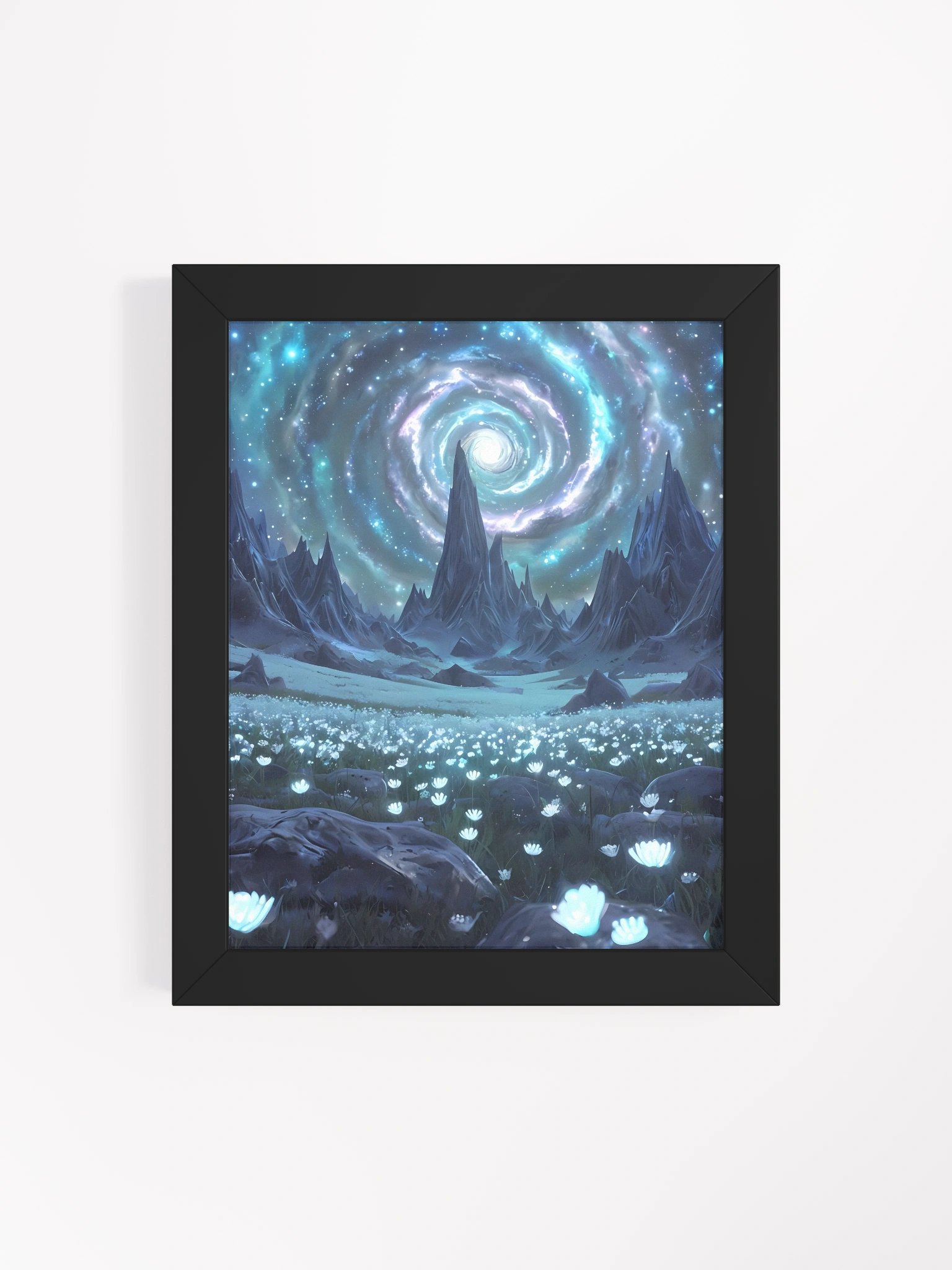 Galactic Bloom Framed Poster product image (5)