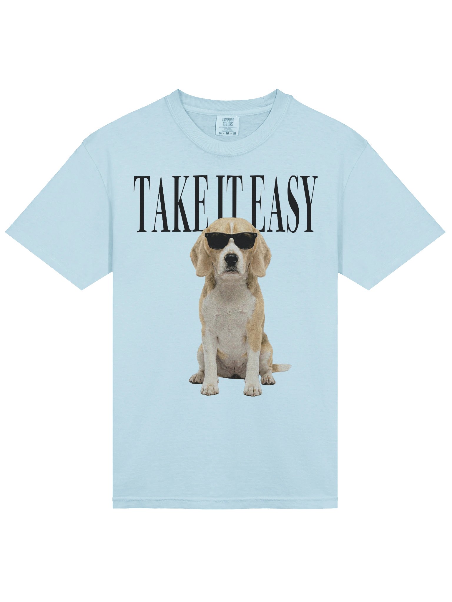 Take It Easy '90s Pop Vintage-Style T-Shirt for Beagle(Lemon) Owners product image (6)