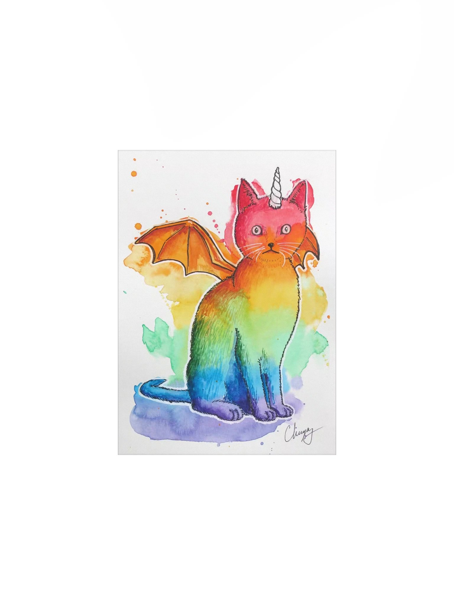Bat Unikitty Print product image (1)