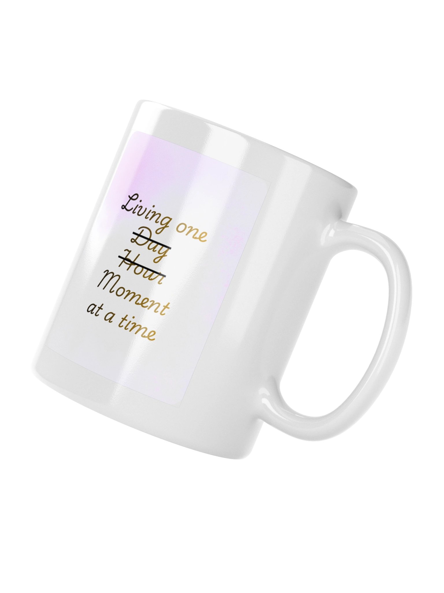 Mind Matter- Living One Moment at a Time- White Mug product image (10)