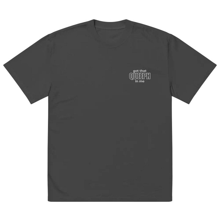 Got that QUEEPH Oversized Embroidered Tee product image (2)