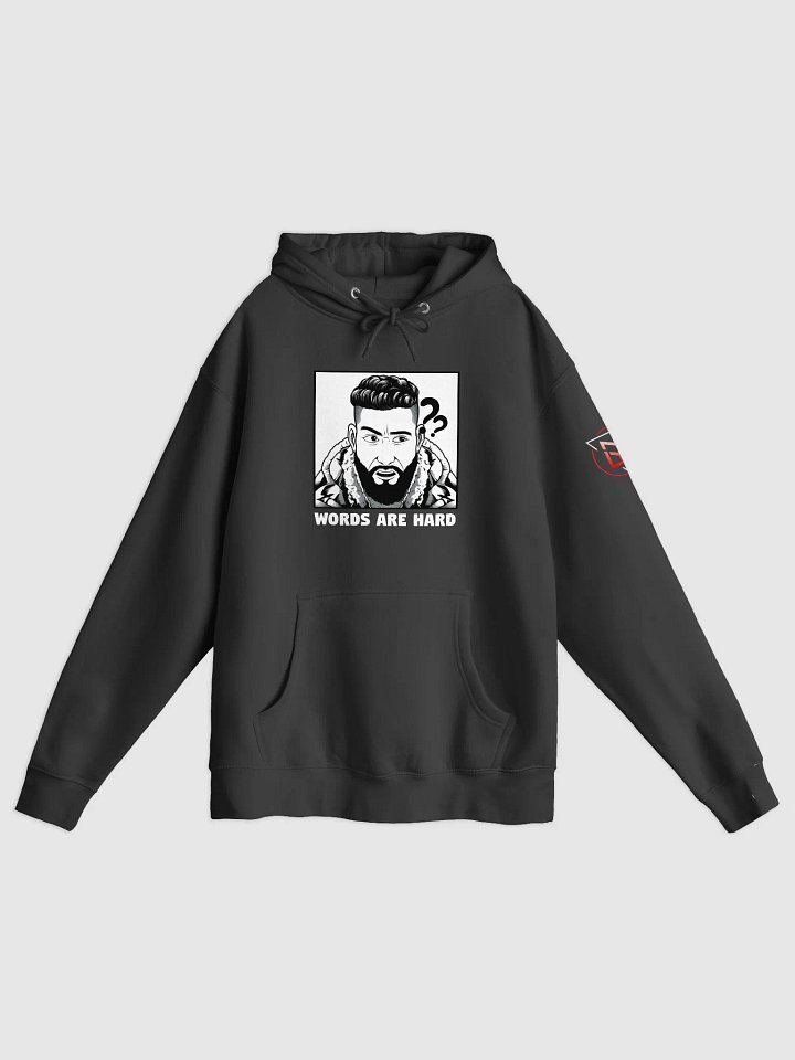 [Limited Edition] Words are hard Hoodie product image (1)