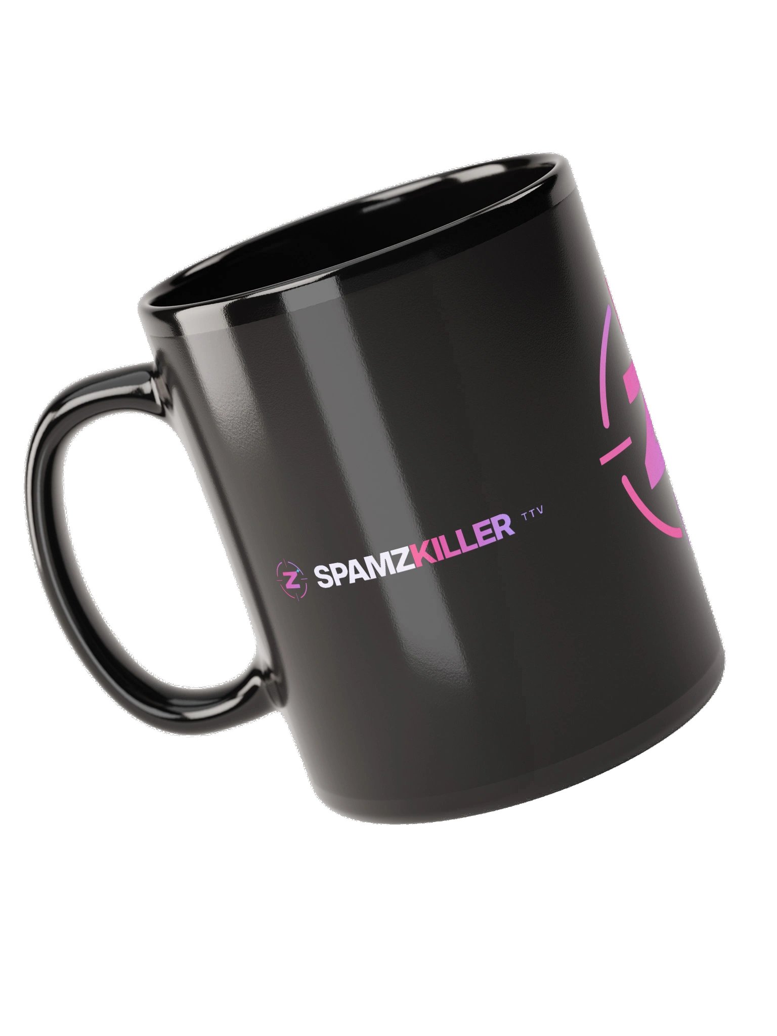 SpamzKillerTTV Neon Logo Black Mug product image (9)