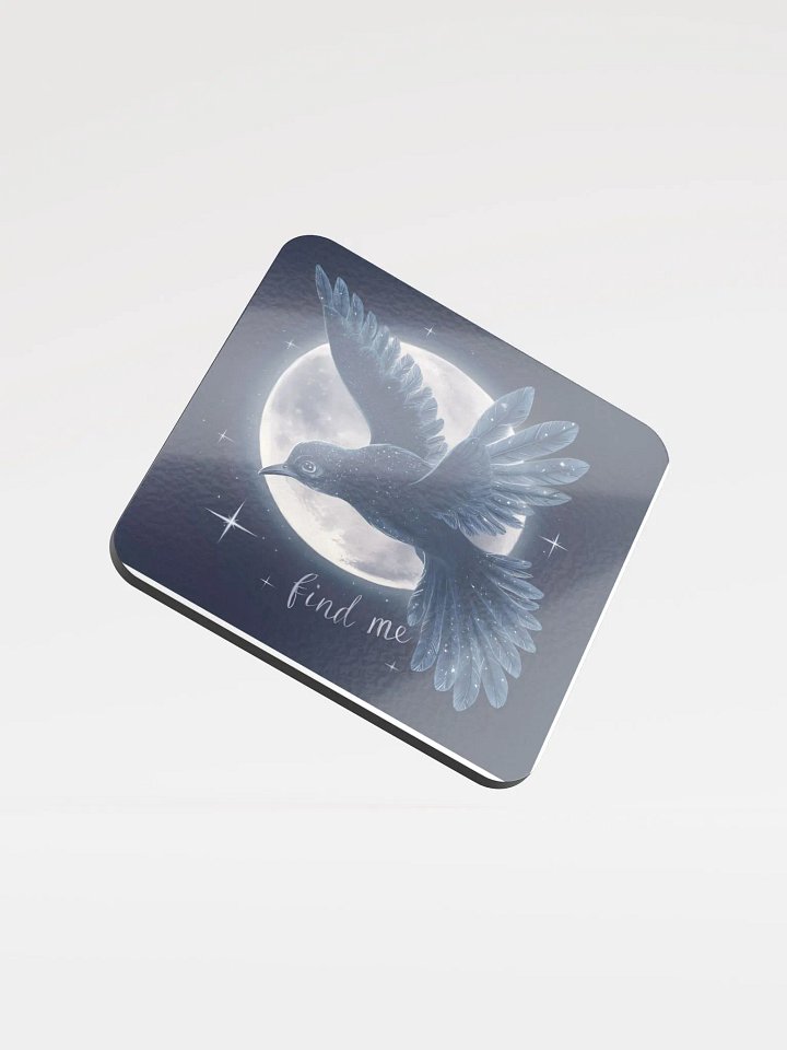 Luminous Night Flight Cork Coaster product image (1)