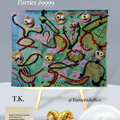 Kevin Chacon — Parties 9999 — Transcended Kev — Collect. Trade. Write-off. — Art Assets

Artwork - P.9999

🔸 7 Parties having...