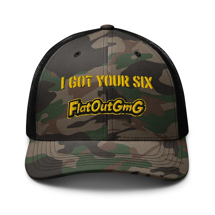 I Got Your Six Camo Lid product image (1)