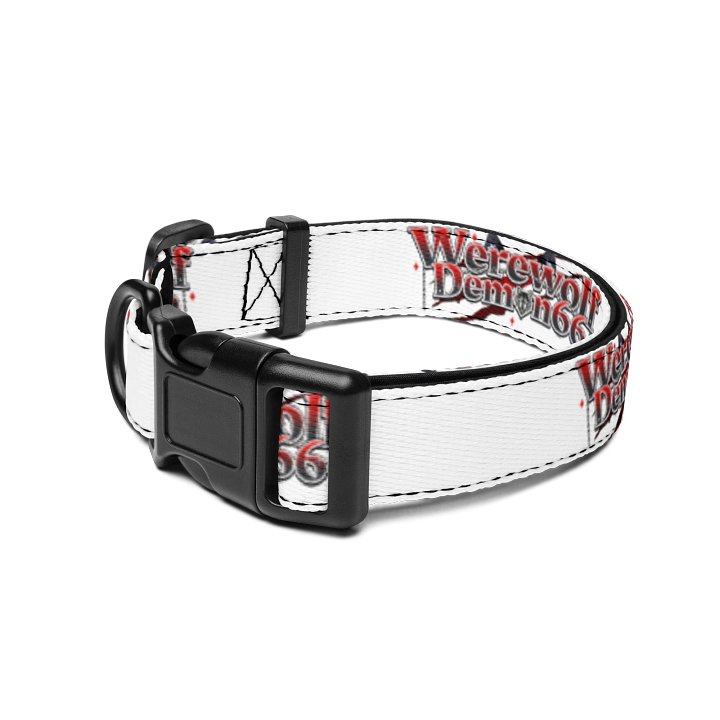 Werewolfdemon66 Logo Pet Collar product image (2)