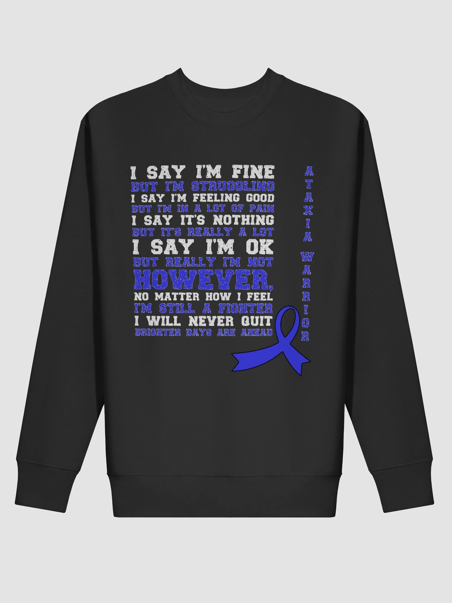 Ataxia Warrior Sweatshirt product image (2)