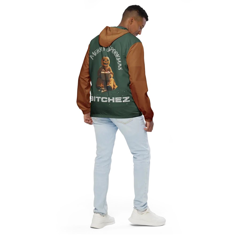 Merry Spookmas UNISEX Windbreaker Jacket product image (1)