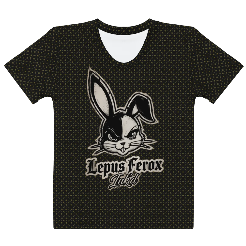 Lepus Ferox Ink'd — Cheeky Street‑Flash Tee product image (1)