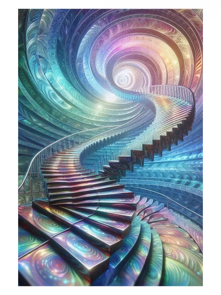 Infinite Stairway Enhanced Matte Paper Poster product image (1)