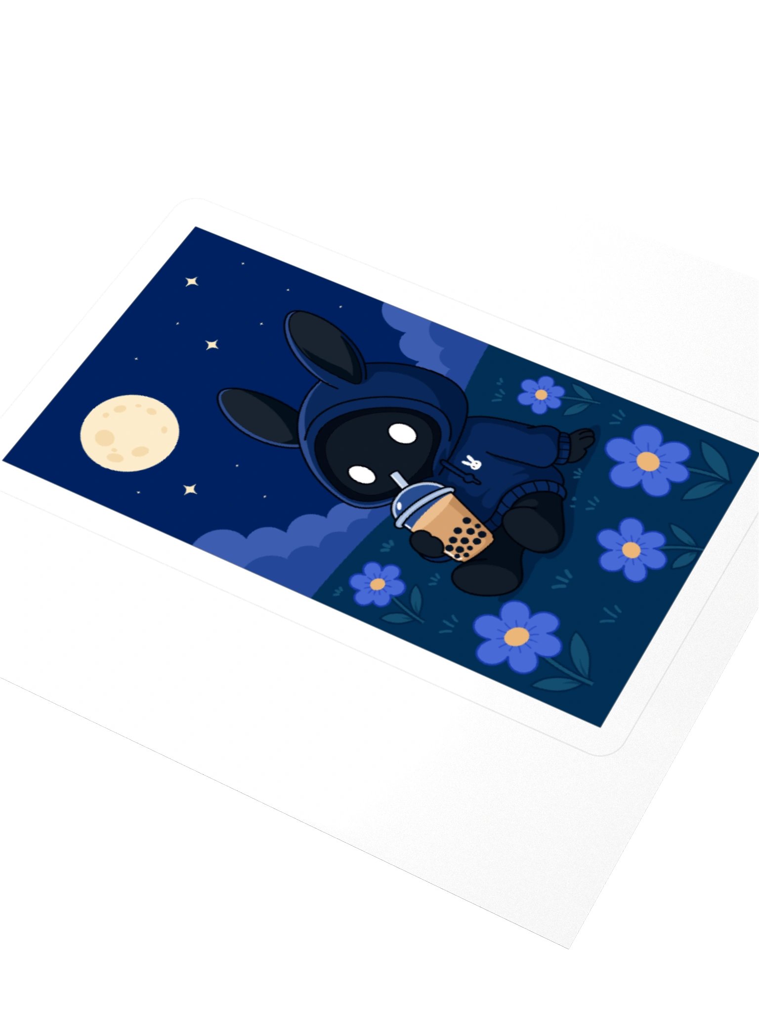 Poochoki Moonlight Bubble Tea Sticker product image (3)