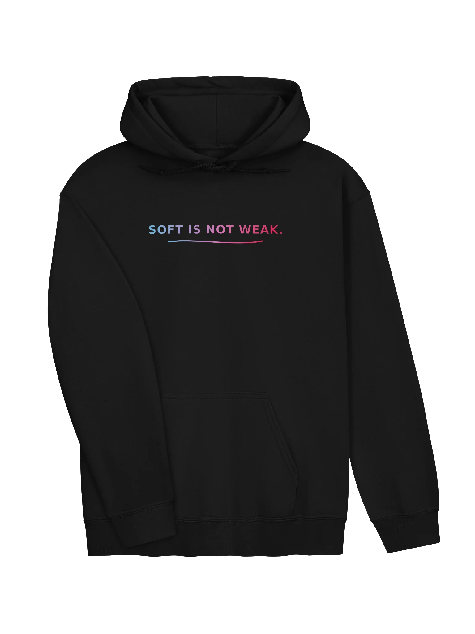 Soft Is Not Weak | Kindness Takes Courage Hoodie product image (3)
