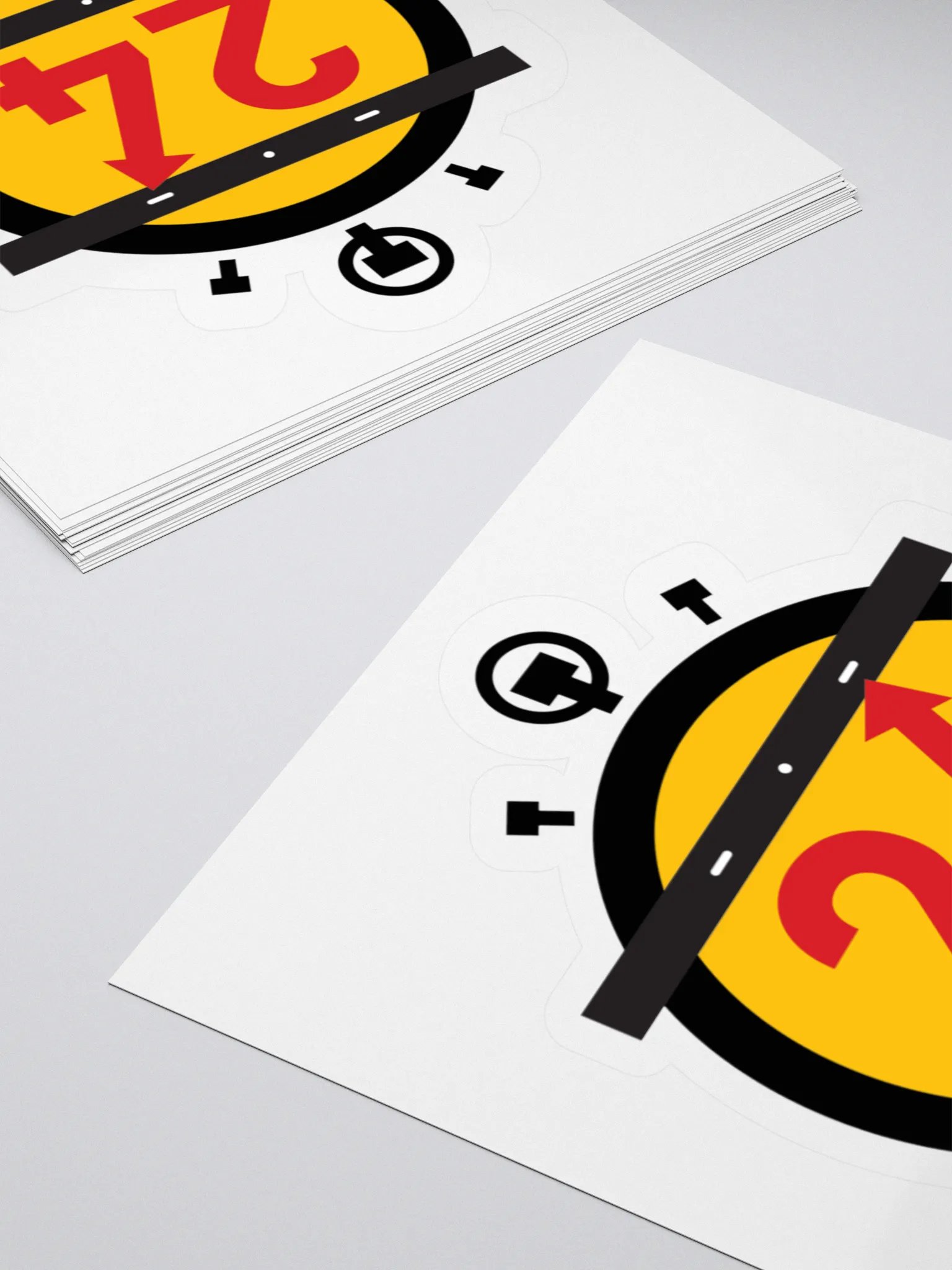 24 HOURS Logo Sticker product image (12)