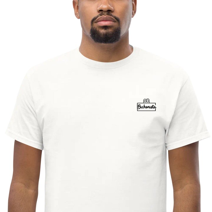 T-SHIRT BICHONISTA HOMME (logo noir brodé) product image (1)
