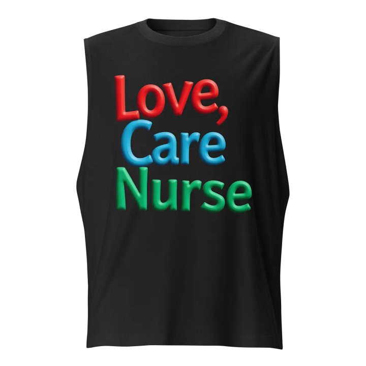 Love Care Nurse Muscle Tank product image (1)