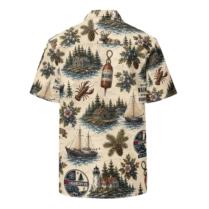 Maine Hawaiian Style Shirt product image (2)
