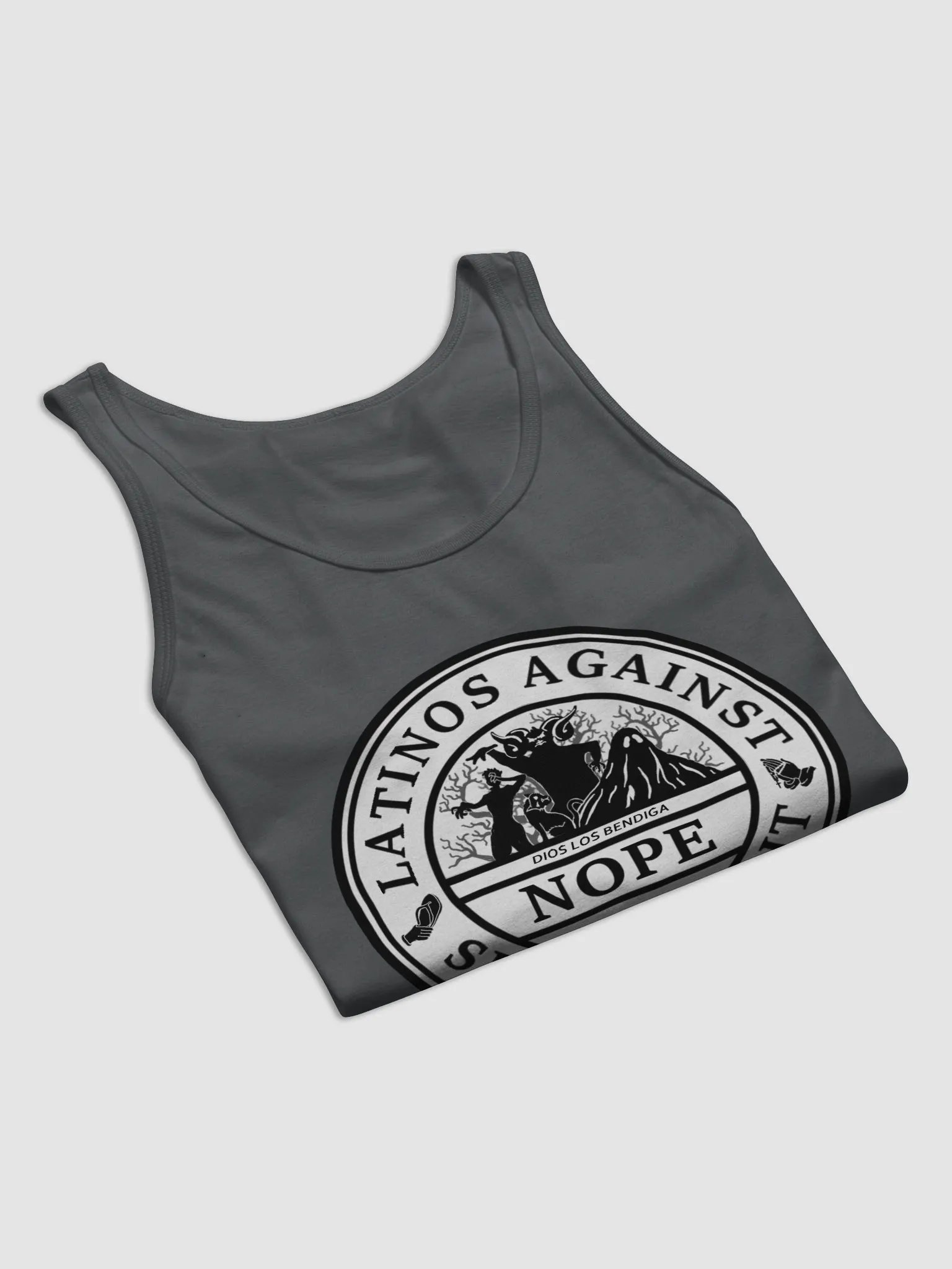 LatinosAgainstSpookyShit Tank Top product image (8)