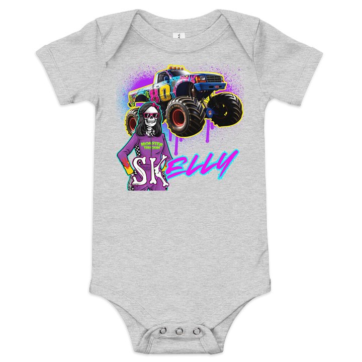 Bella+Canvas Baby Short Sleeve One Piece product image (4)