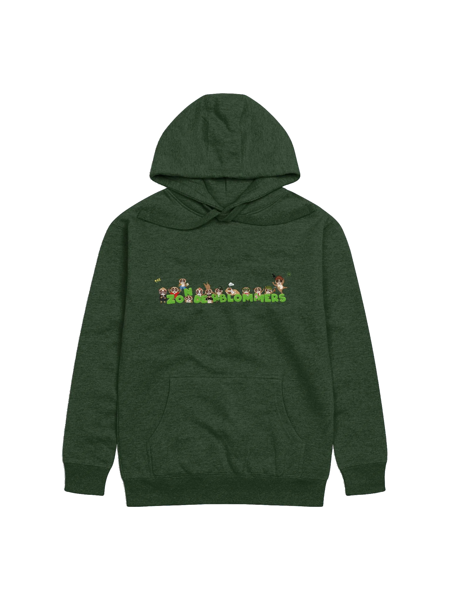 Green Boogie Zonderblommer Hoodie product image (1)