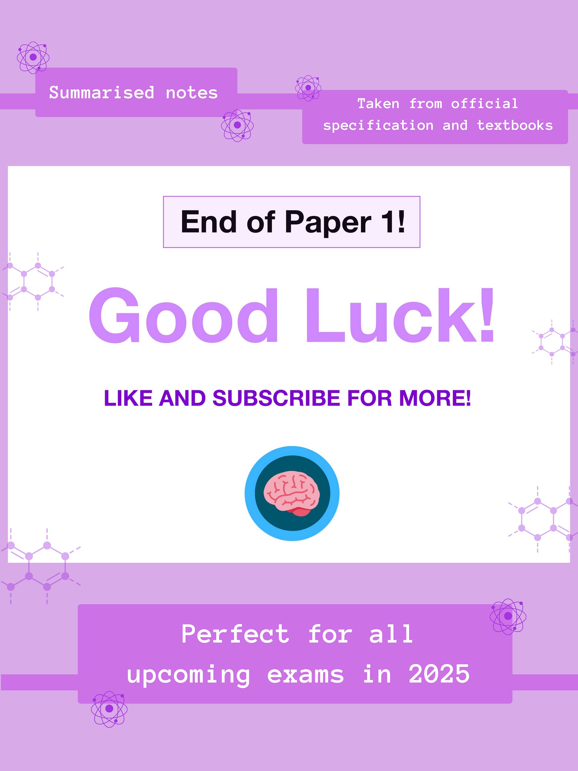 AQA GCSE Chemistry Paper 1 Revision Notes (35 Pages) | Revision Made Easy product image (6)