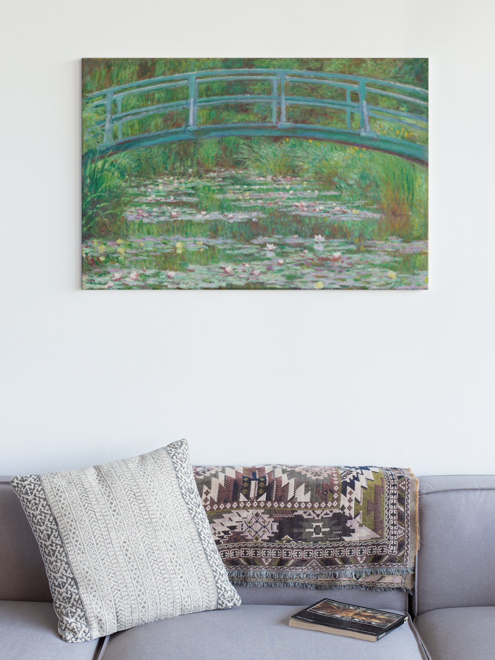 The Japanese Footbridge Canvas product image (1)