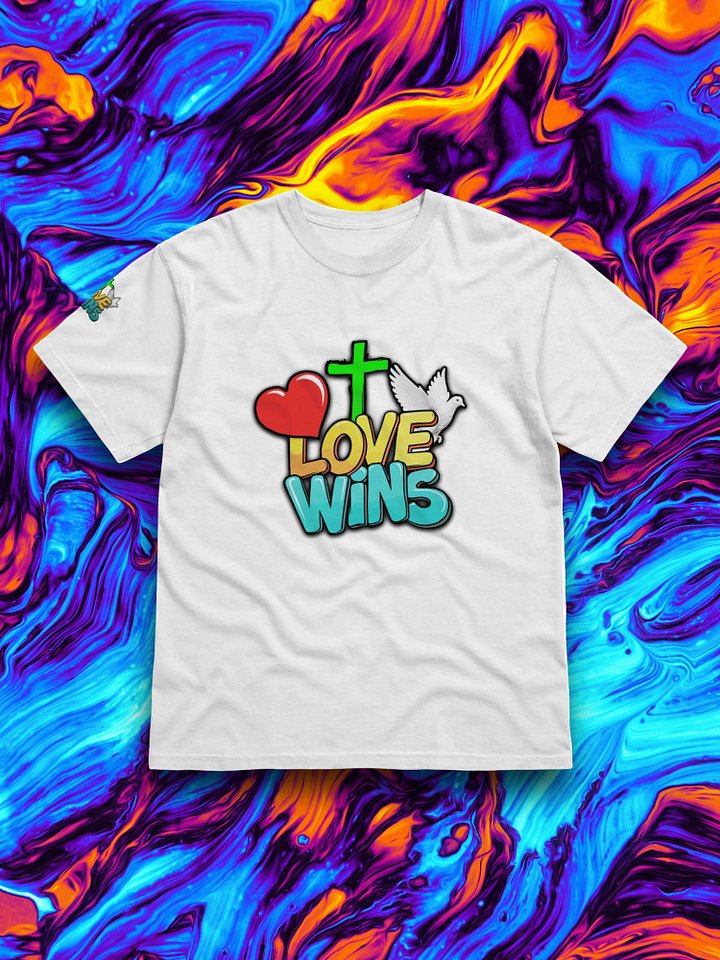 Love Wins Collection - Comfort Colours Garment-Dyed Heavyweight T-Shirt product image (2)